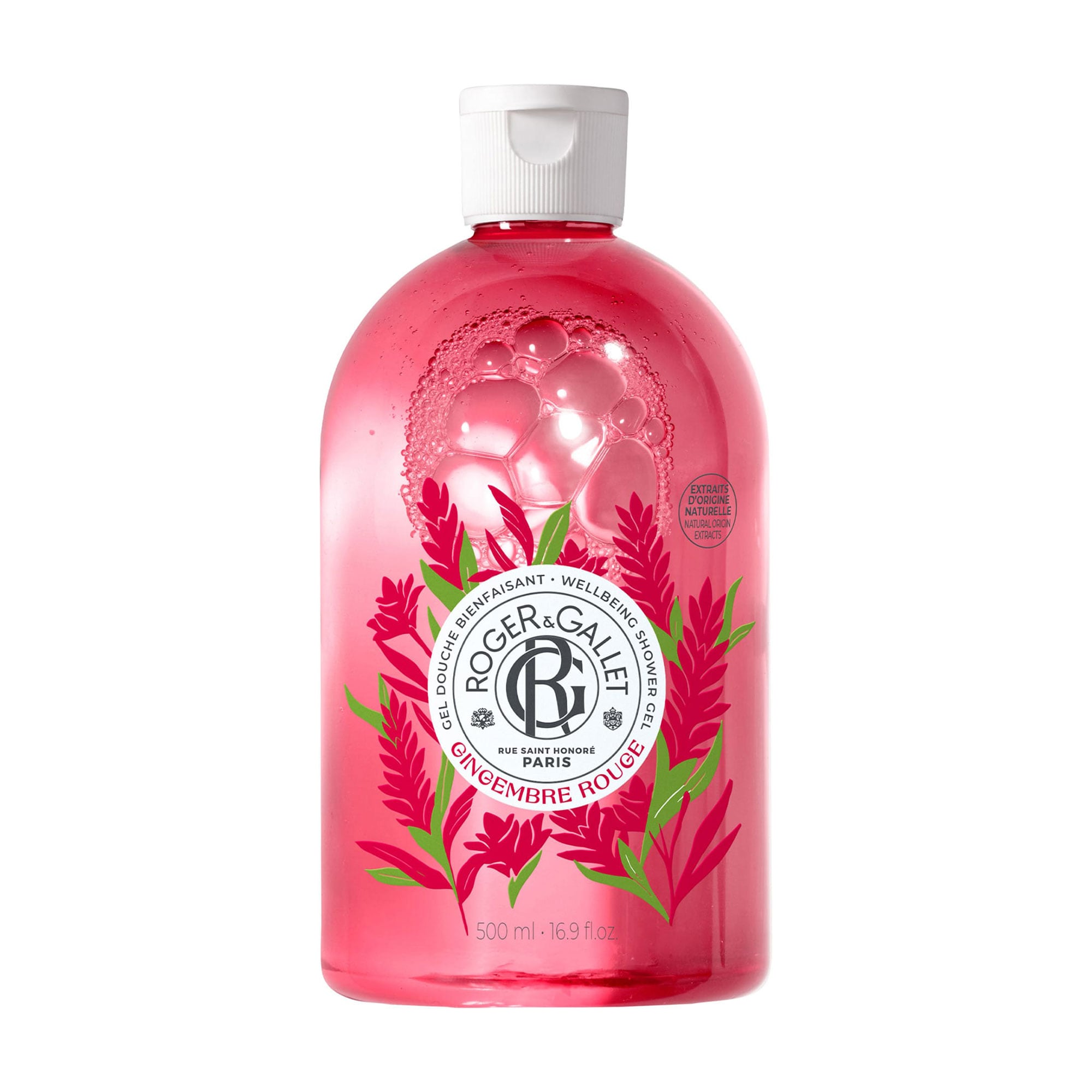 Парфумований гель для душу Roger &amp; Gallet Gingembre Rouge жіночий, 500 мл